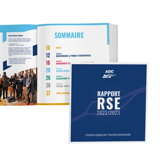 Rapport RSE pour une entreprise de nettoyage basée à Nantes