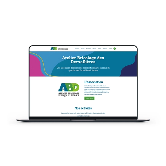 Site web pour une ressourcerie nantaise
