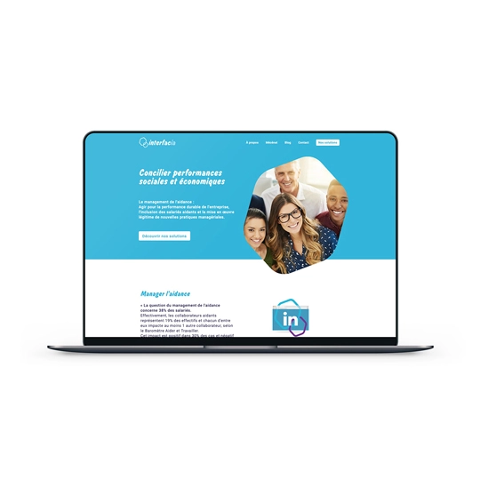 Création de site vitrine pour les aidants familiaux